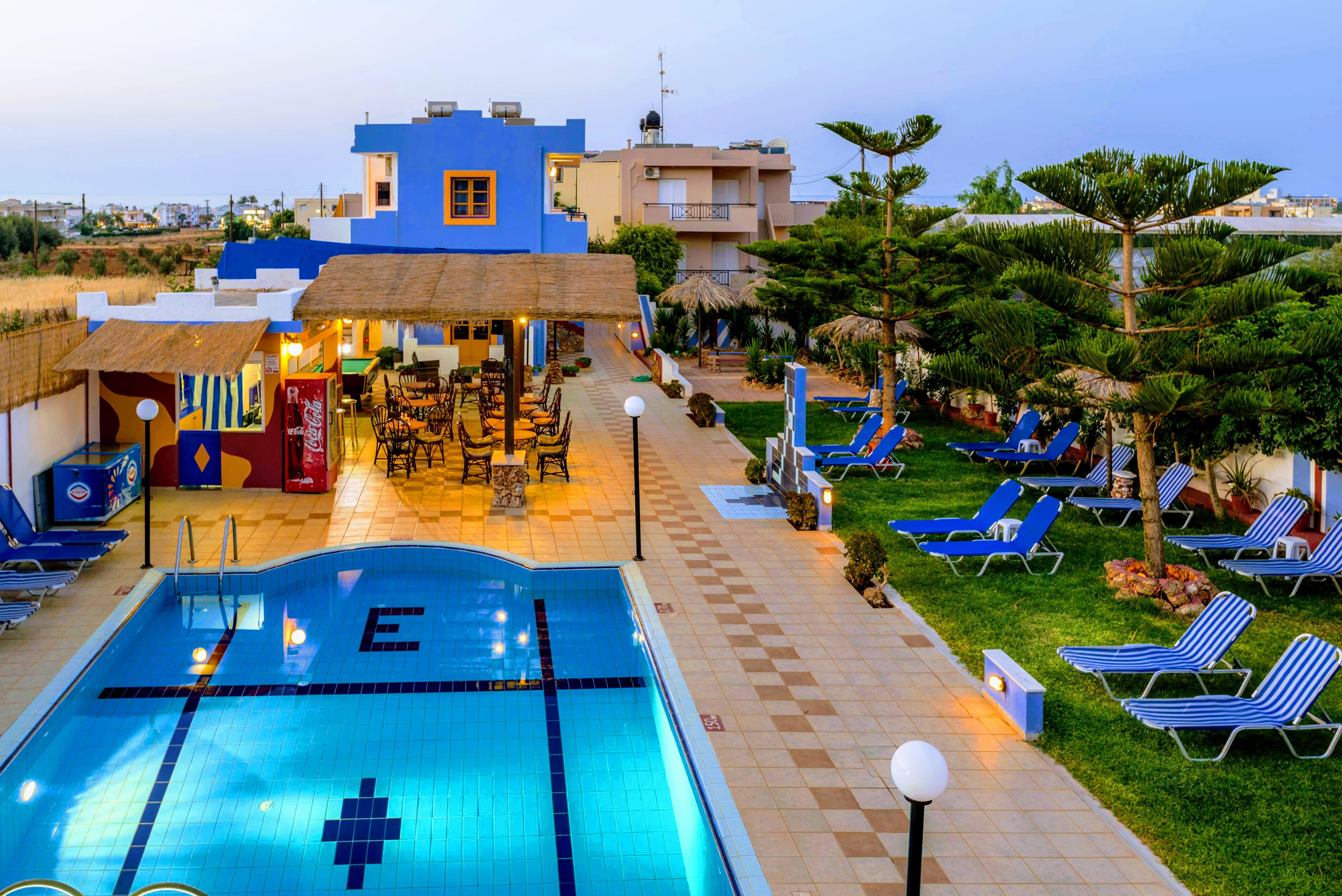 Eltina Apartments Malia Eksteriør bilde